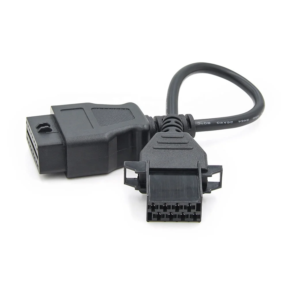 Factory Price 8pin Connector OBD1 to 16pin OBD2 Truck Cable 8pin OBD Adapter for VLV