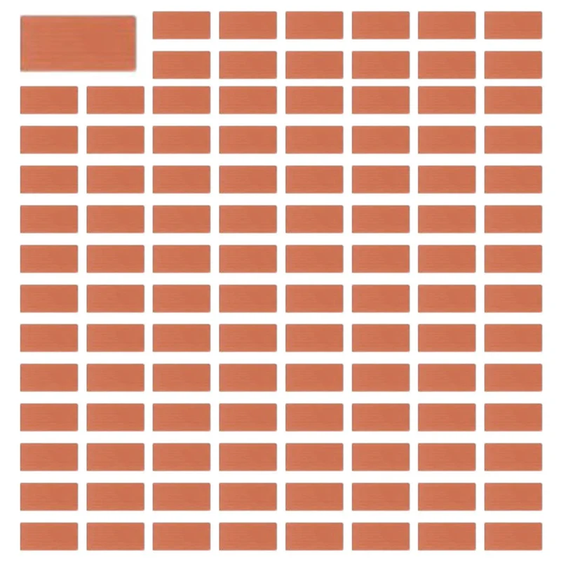 AS96-2000 Pieces Mini Bricks For Landscaping Miniature Bricks Brick Wall Small Bricks For Dollhouse Garden Parts,1/35 Scale