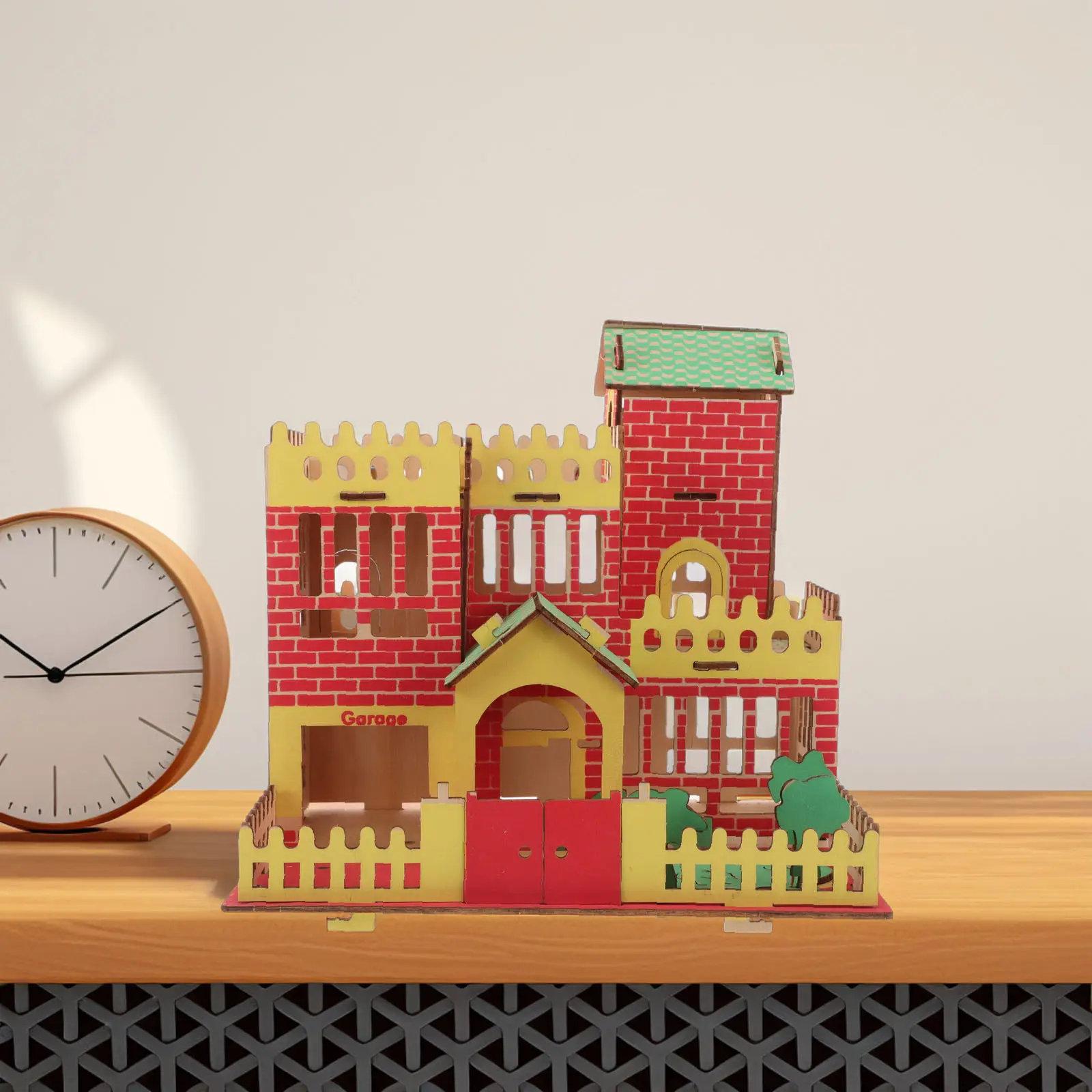 

Набор для сборки 3D-пазлов: деревянный домик, развивающий конструктор, мини-пазл для самостоятельной сборки, развивающий творческие способности и раннее обучение