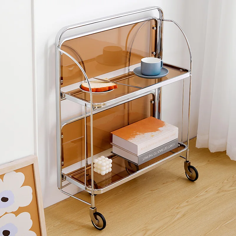 chariot-de-service-medieval-table-a-the-rangement-multi-niveaux-chariot-pliable-en-verre