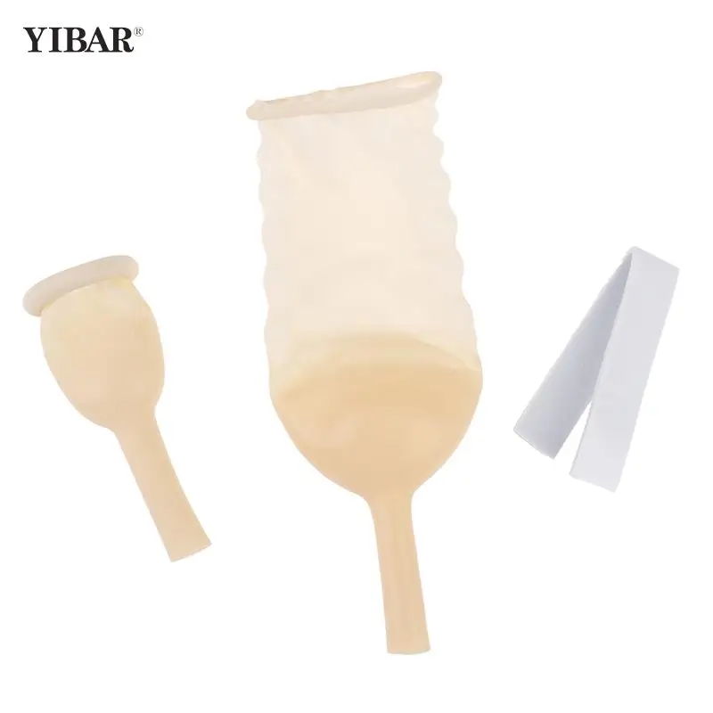 20/25/30/35MM Male External Catheter Medical Sterilized Latex Catheter Urine Collector Elderly Incontinence Urinary Latex Sleeve