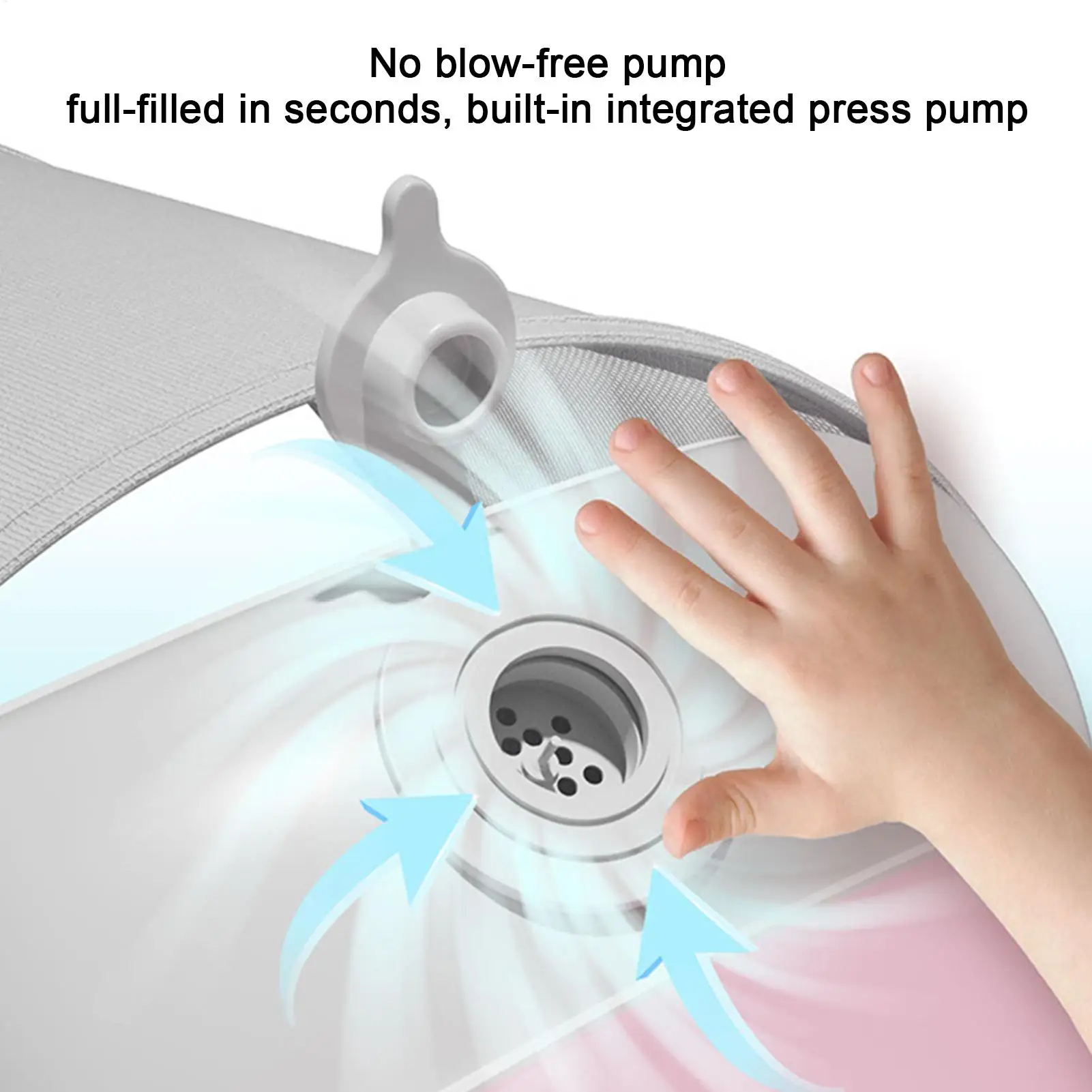 Toddler Pool Float Inflatable Sun Protection Baby Canopy Pool Float Ergonomic Backrest Design Floating Seat Toys For Girls Bath