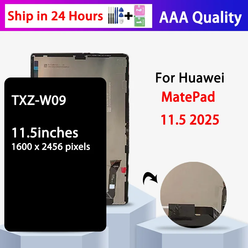 115-nuevo-para-huawei-matepad-115-2025-pantalla-lcd-tactil-digitalizador-montaje-de-pantalla-txz-w09-piezas-de-repuesto-de-pantalla