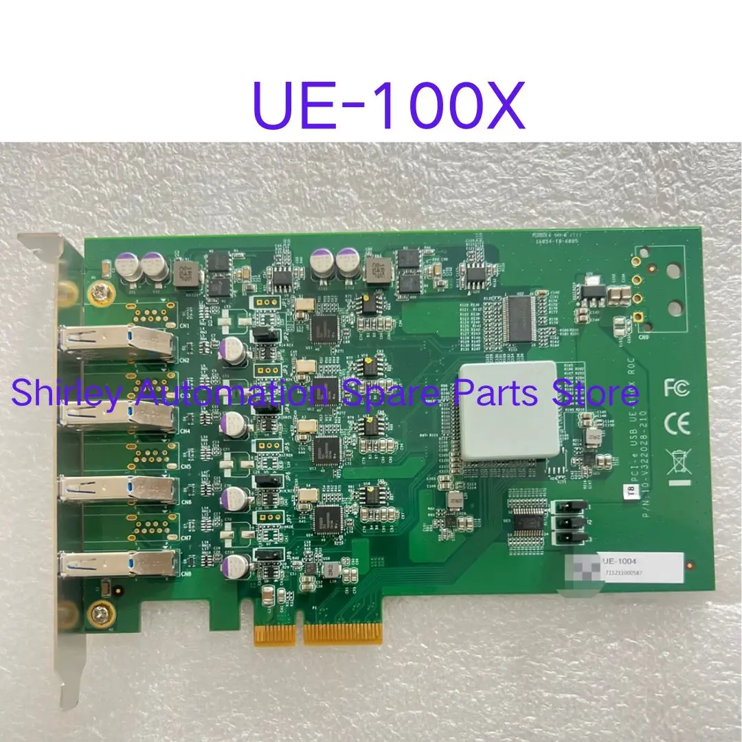 PCI-E USB URA-100X ROC Acquisition Card second-hand  Test OK Fast Shipping