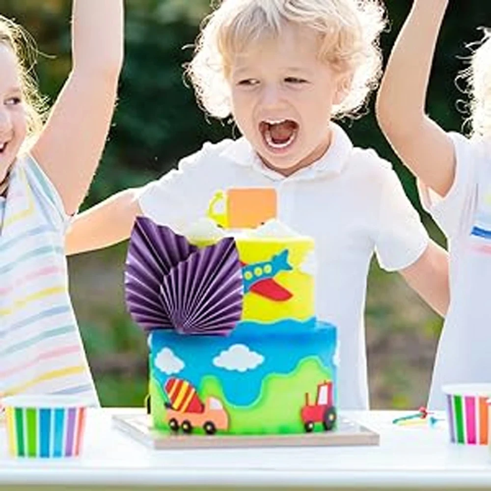 6 stücke Palm Speer Kuchen Topper Alles Gute Zum Geburtstag Palm Blatt Dekoration Kuchen Dekorieren Hochzeit Backen Dessert Tisch Party Gefälligkeiten – Detail 8