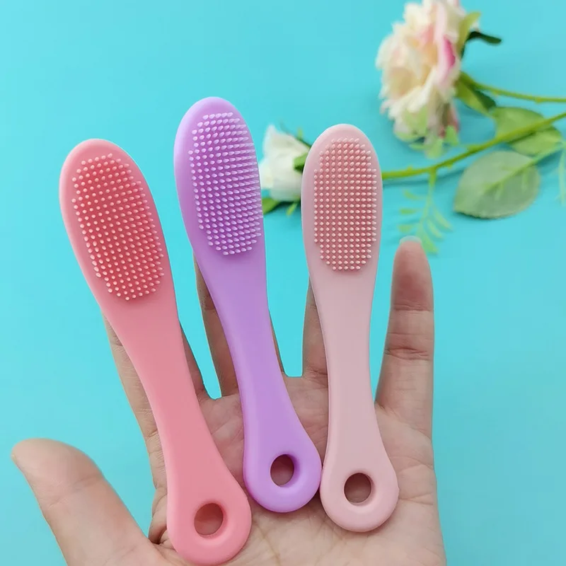 

Dog Cat Cleaning Supplies Soft Pet Finger Brush Cats Brush Toothbrush Tear Stains Brush Eye Care Pets Cleaning Grooming Tools