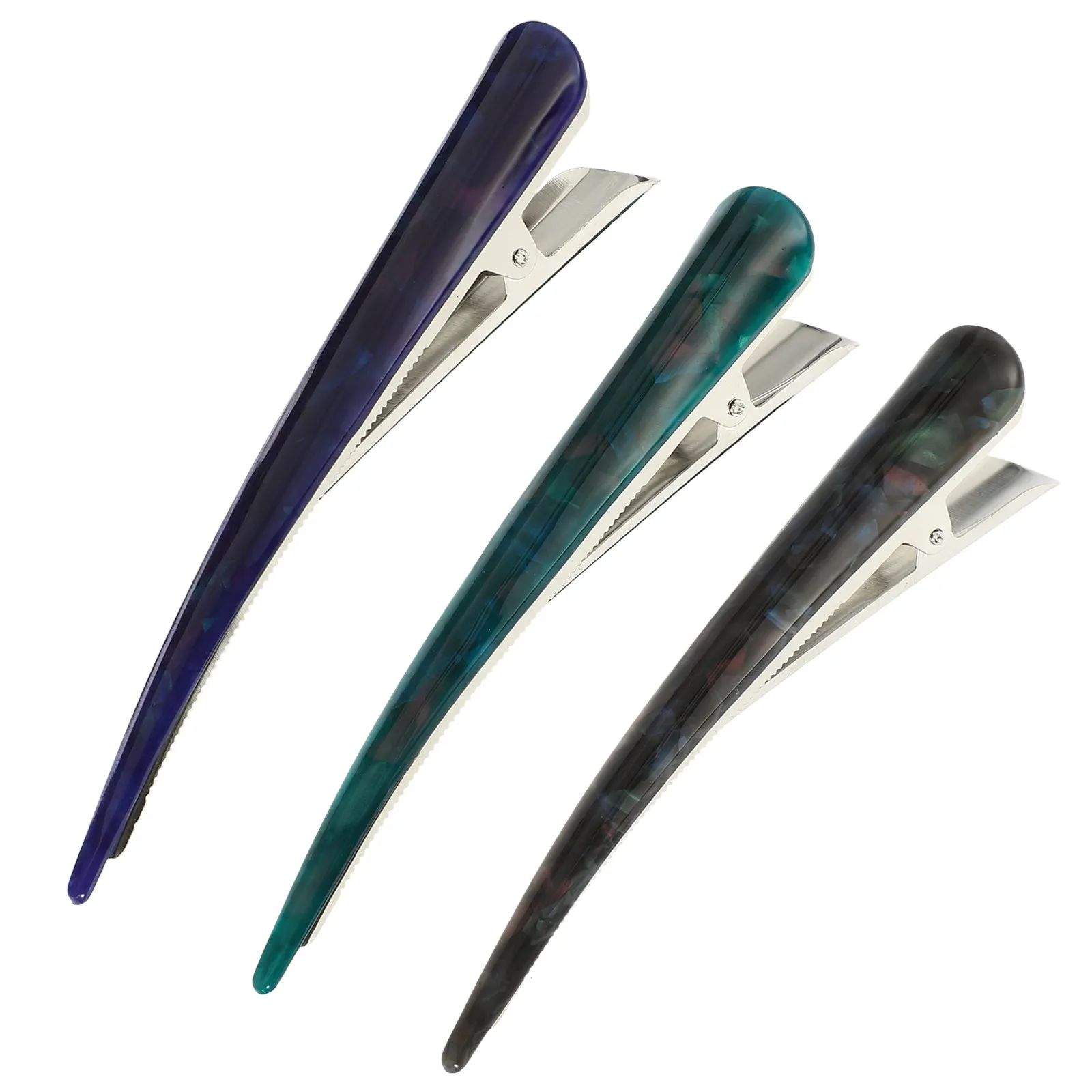 

3Pcs Large Hair Clips for Women Acrylic Hair Accessories Vintage Barrettes Elegant Fashion Hairpins for Prom Party Photography