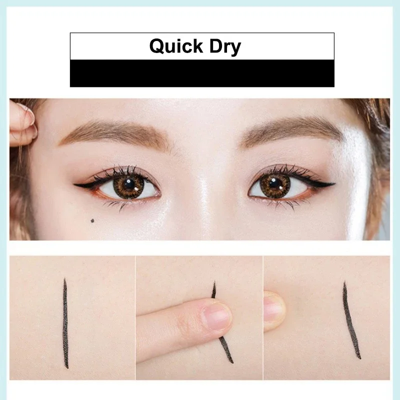 12 Colors Liquid Eyeliner Pencil Waterproof Make Up Eye Liner Pen Matte Black Red Green Colorful Liners Eyes Makeup Long Lasting