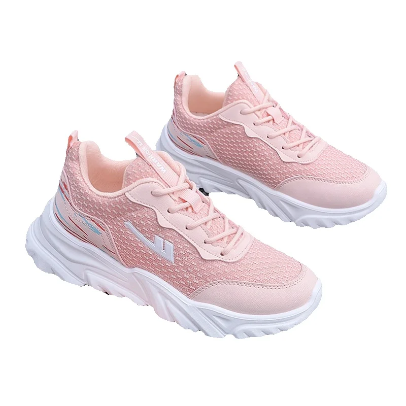 Women's Running Shoes Lightweight Breathable Mesh Walking Trainers_voghion.com