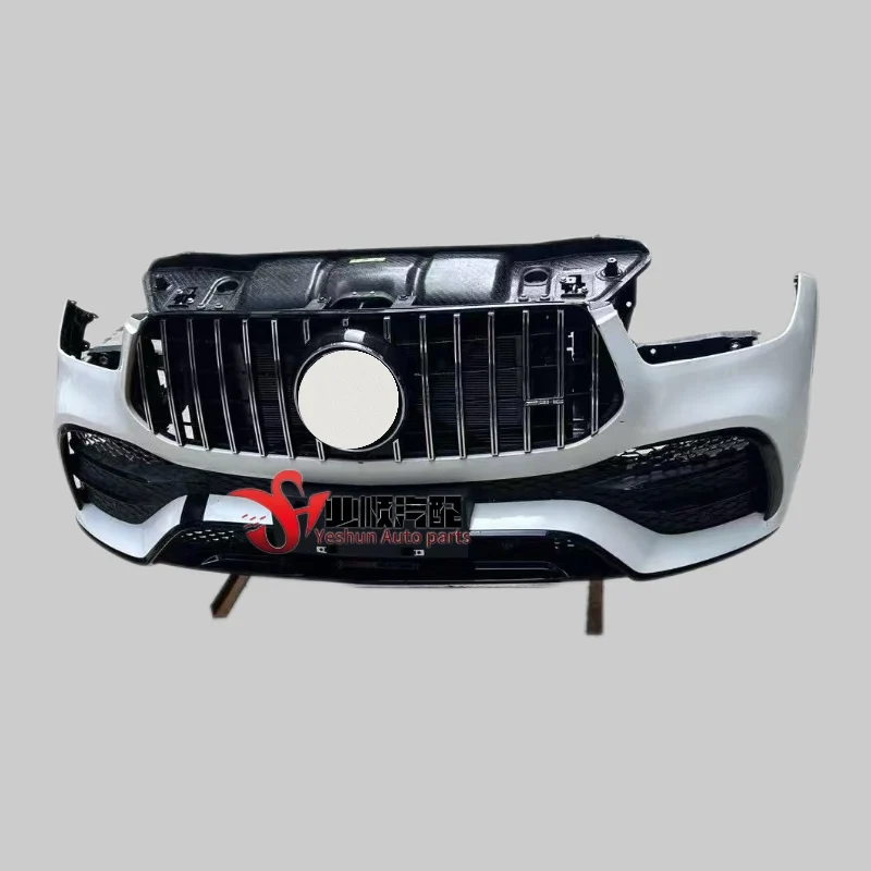 Hot Selling High Quality W167 GLE450 GLE63Front and Rear Bumper Radiator Body Kit for  Chrome and ABS Material