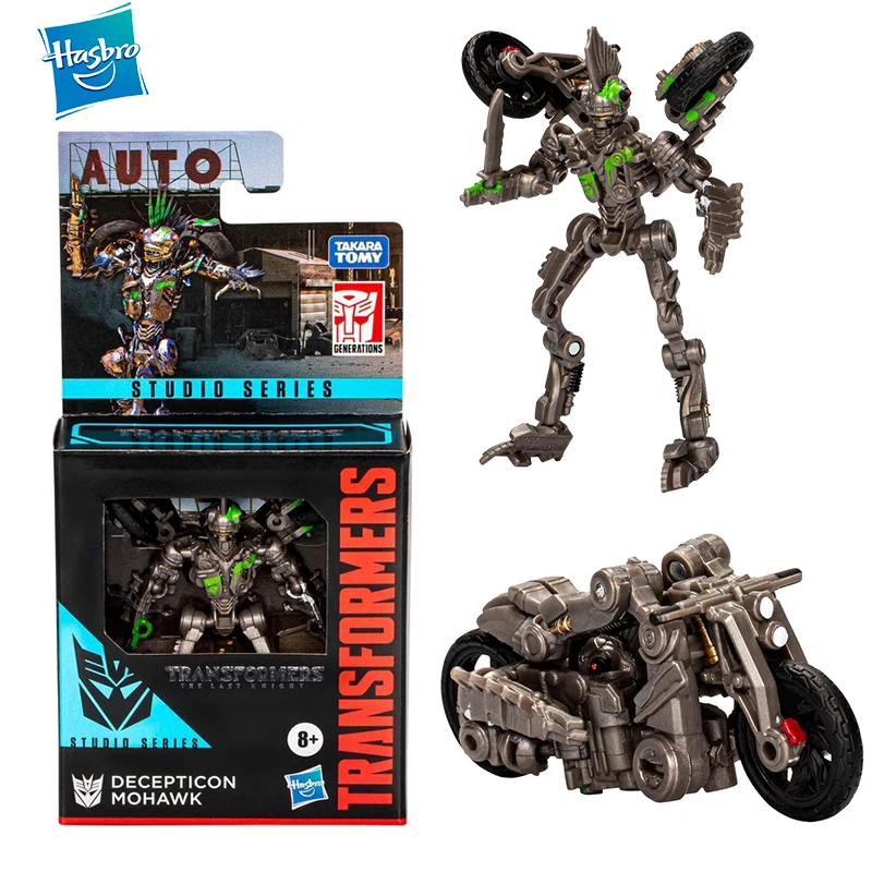 Figura de ação Hasbro The Last Knight Studio Series, Transformadores Originais, Scout Mohawk, Modelo Hobby, Presentes de Brinquedo, 8cm, Em Stock