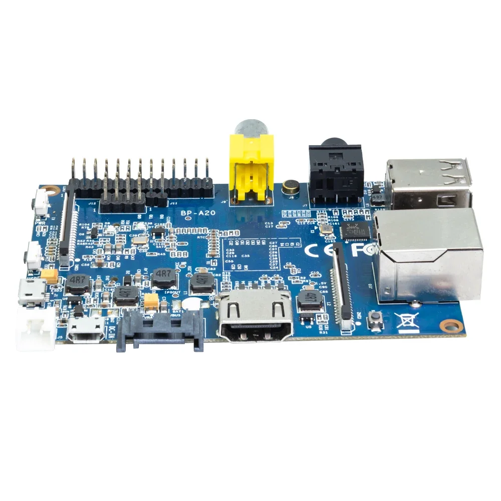 Banana Pi BPI-M1 Allwinner A20 ثنائي النواة 1 جيجابايت ذاكرة الوصول العشوائي DDR3 SATA 2.0 HDMI AV Vide Out SoC أجهزة مفتوحة المصدر