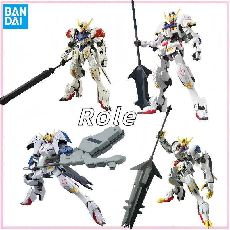 

In Stock Original Bandai HG 1/144 IBO Model Barbatos BANDAI Iron Blooded Assembly Action Mech Original ProductGift Collection