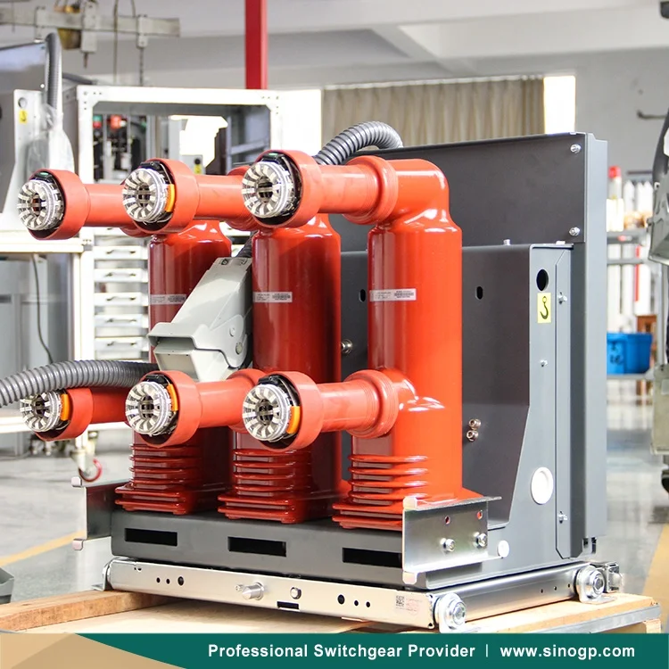 قابل للسحب 1250A 630A VD4 جزءا لا يتجزأ من نوع قواطع دوائر فراغ GPVN VS1 داخلي الجهد العالي VCB 12kV 11kV 10kV HV عربة اليد