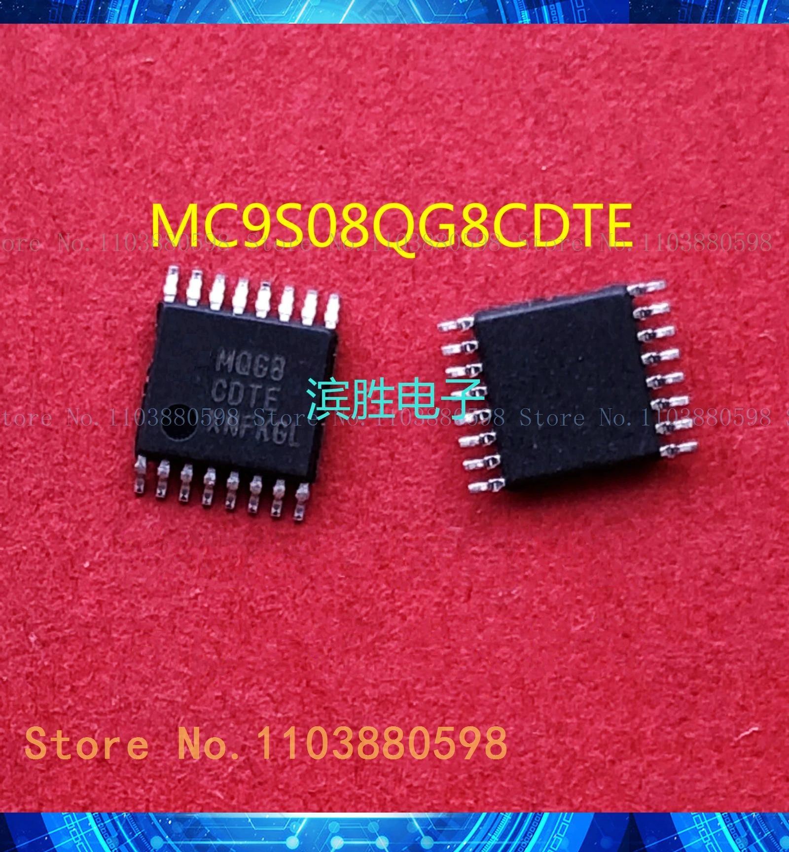 MQG8CDTE MC9S08QG8CDTE TSSOP16