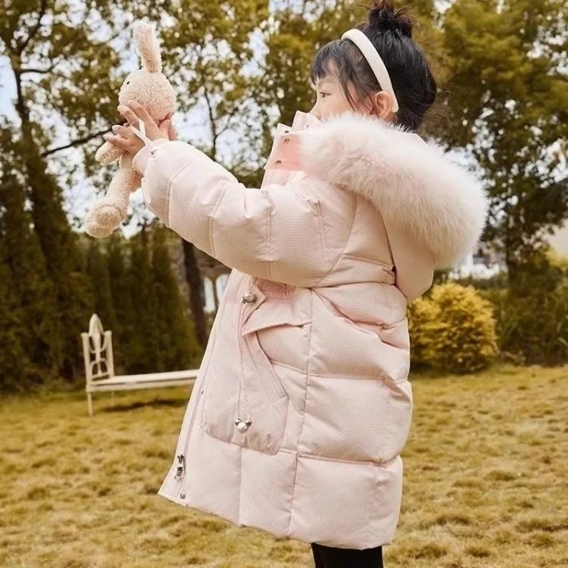 

Winter Warm Jacket Kids Toddler 8 Girl Clothes Girls LONG Clothing Thicken Parka Hooded Outerwear Coats 12 Children Snow Suit