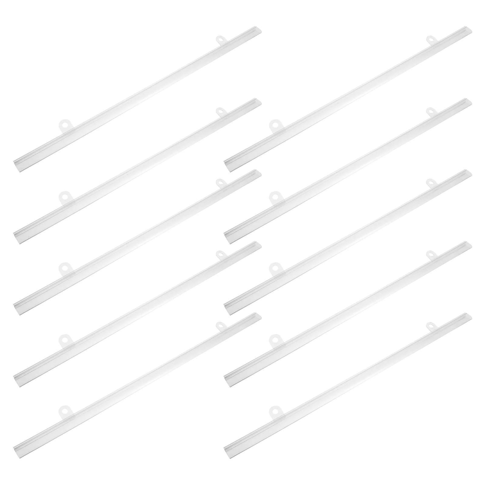 10 Pcs Suspension Rod Poster Hanger Rail Painting Frame Strip Mount Pvc Support Coat