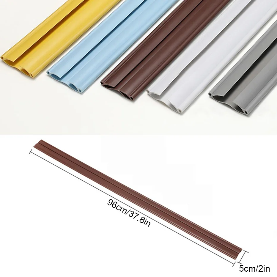 

Noise Reduction Soft Door Draft Blocker Insulator Soundproofing Door Draft Stopper Weather Stripping Door Seal Strip Guard