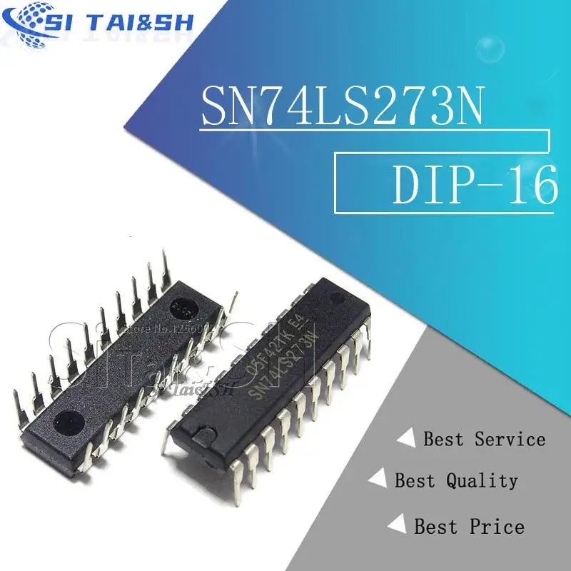 SN74LS273N DIP-16 HD74LS273P DIP16 74LS273 LS273 DIP SN74LS273, 정품 신제품, 10 개