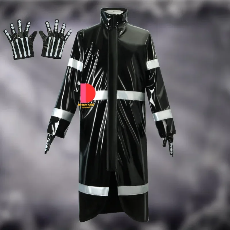 2025 12 أزياء تنكرية من كورالاين السر مع فستان سترة بقلنسوة ويبي لوفات ومعطف واق من المطر بدلة الهالوين الجديدة أ #1