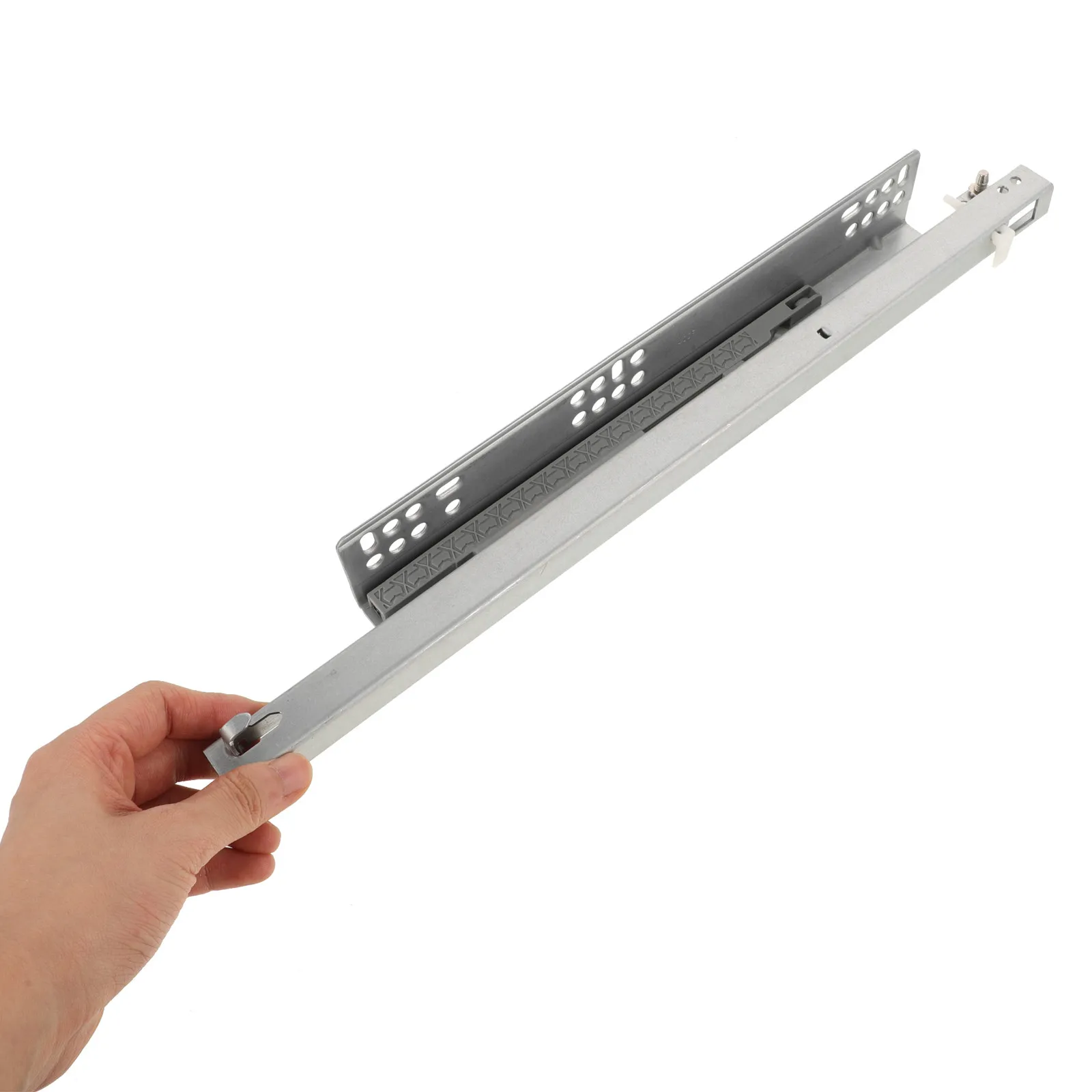 

1Pair Hydraulic Damping Drawer Slides Heavy Duty Silent Rails for Dresser Drawer Cabinet Household Sliding Rails Accessories