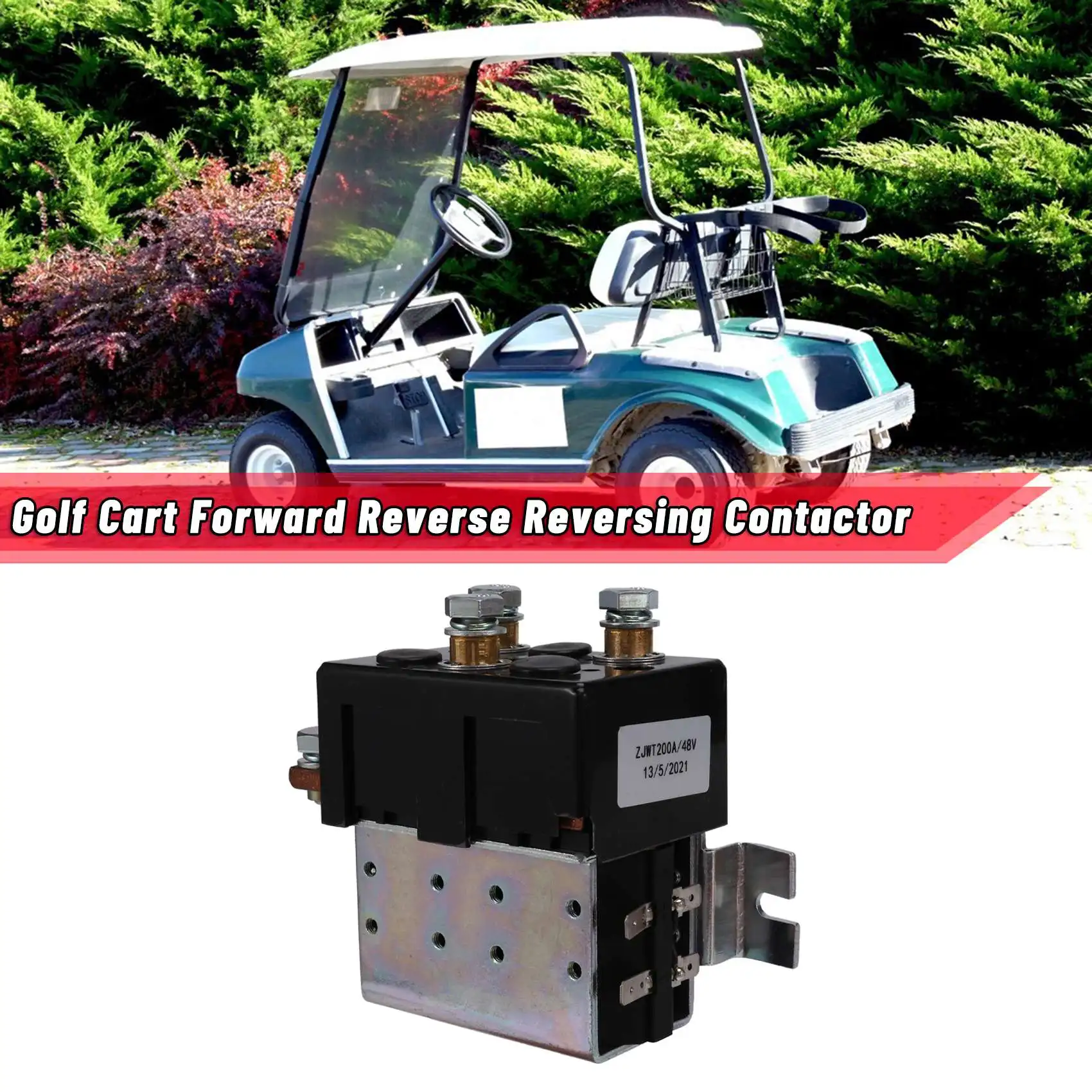 Electric Forklift Galf Cart Forward Reverse Reversing Contactor for Albright DC182 48V DC182B-537T DC182-7