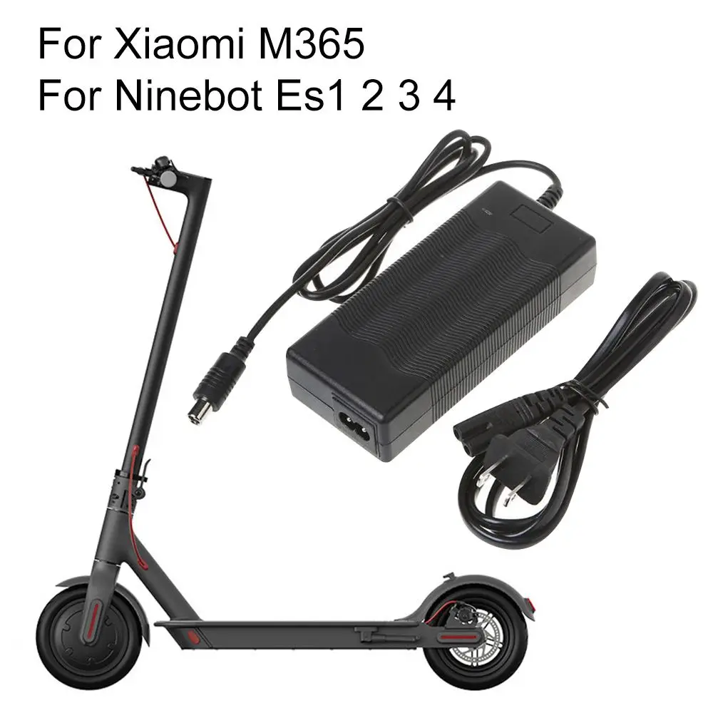 

42V 2A Electric Scooter For Ninebot Es1 2 3 4 Power Adapter Battery Charger Scooter Charger US Plug