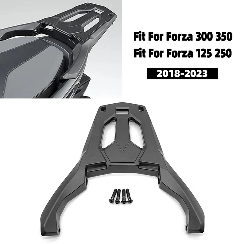 

For HONDA Forza 300 125 250 NSS300 Motorcycle Aluminum Alloy Rear Tail Top Box Rack Luggage Bracket Accessories