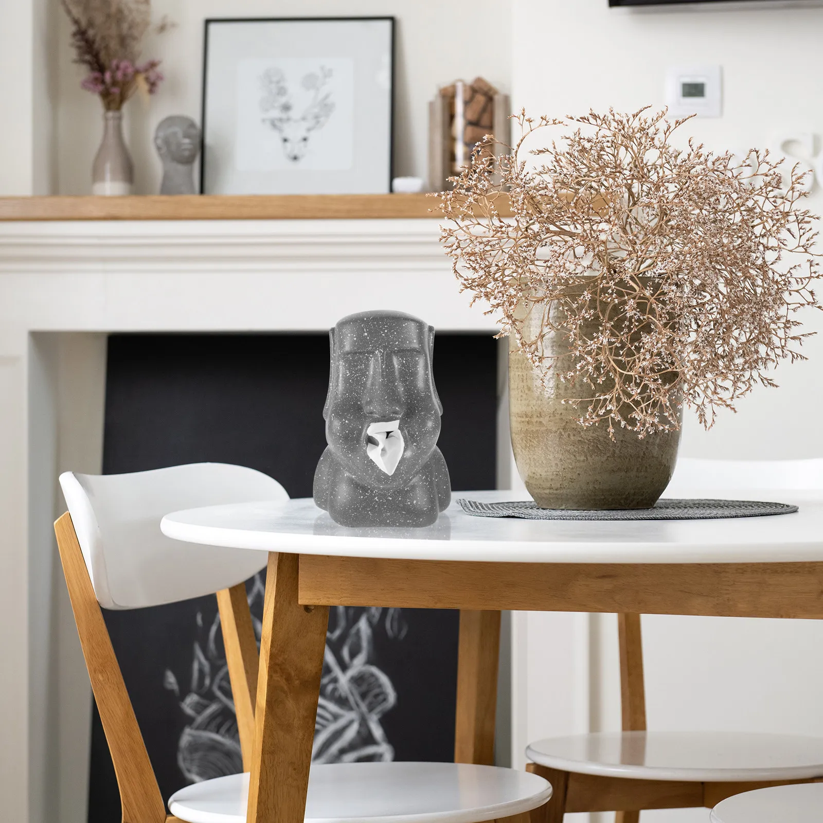 

Декоративная коробка для салфеток из смолы с широким отверстием, держатель для салфеток для дома, офиса, гостиной, настольный органайзер для бумаги