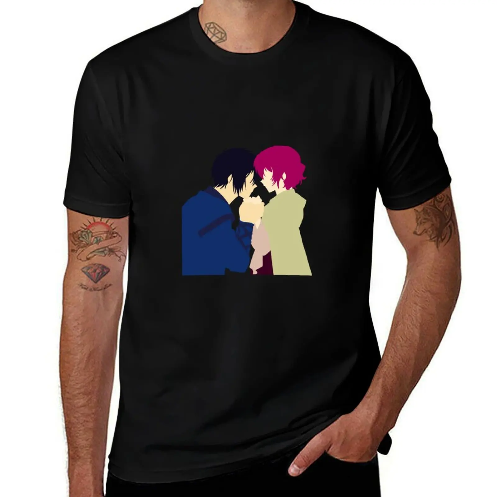 

Yona of the Dawn - Yona and Hak T-Shirt essential t shirt t shirts for man pack cotton t shirts for man cotton T-Shirt