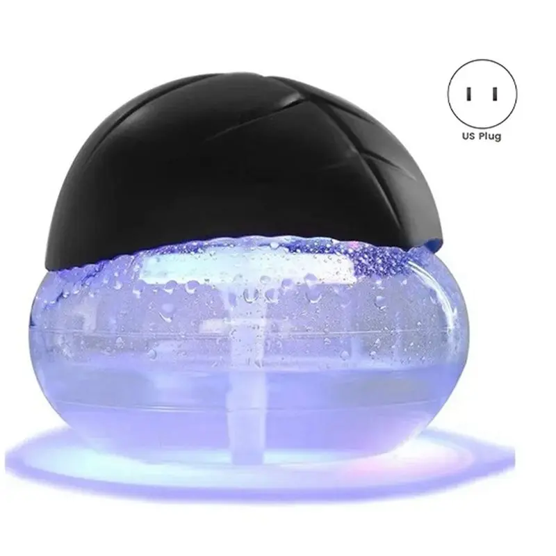 A98I-US Standard Plug Air Purifier, Water-Based Air Cleaner, Air Freshener Featuring 7-Color LED Color-Changing Light US Plug