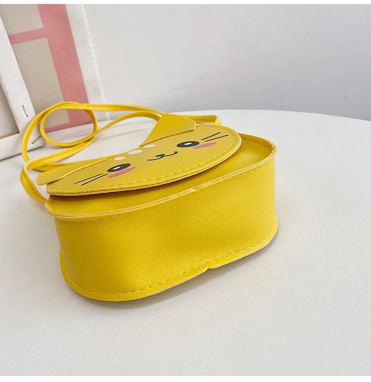 Children's bag Girl Cute little girl Fashion crossbody bag Fashion child kitten crossbody bag Baby fashion shoulder bag