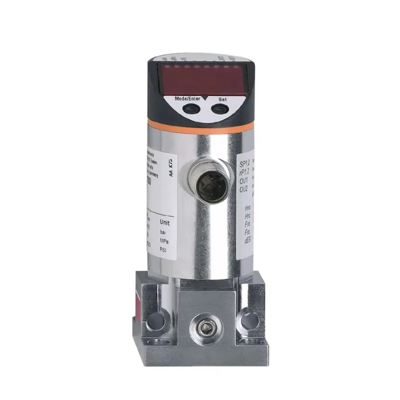 

IFM PY9000 Pressure Sensor with Display Standard Mounting New