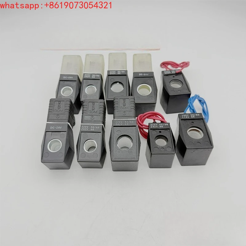 Solenoid valve coil AB41 AB31 ADK11 AC220VDC24V terminal type direct lead type