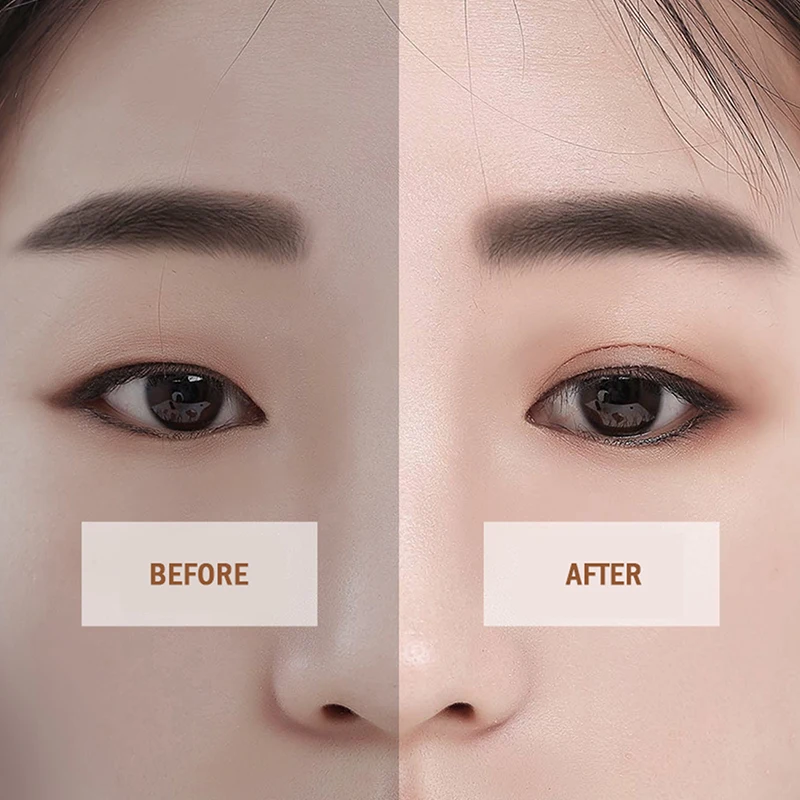 360 stücke Make-up klar grau beige Augenlid Streifen große Augen unsichtbare doppelte Falte Augenlid Schatten band Aufkleber Beauty-Tool