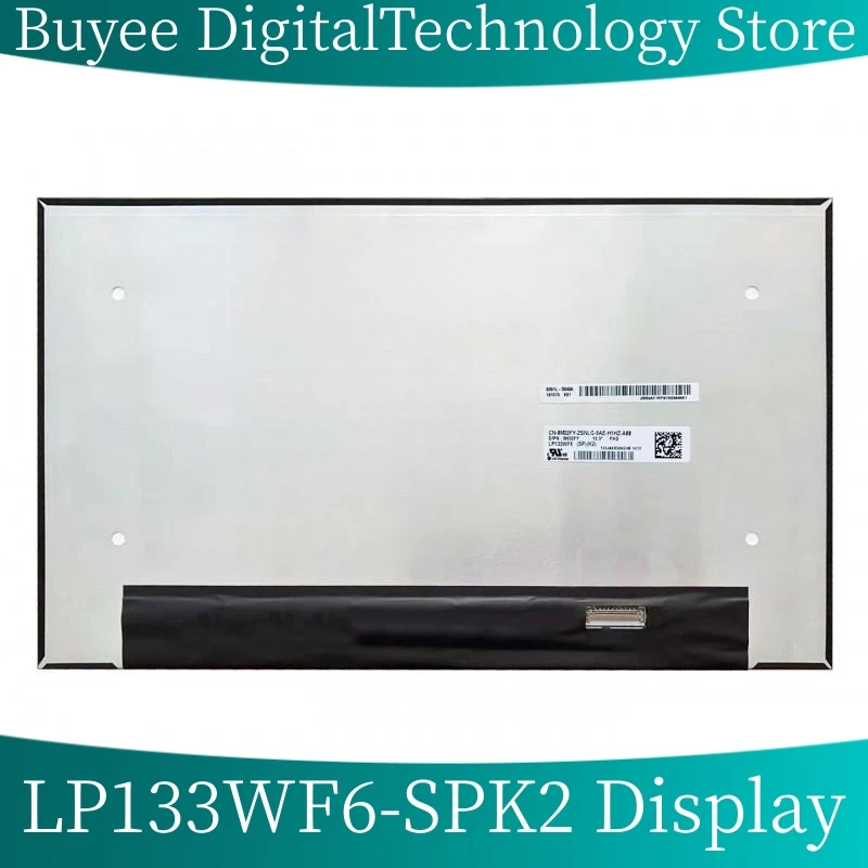 New 13.3'' LP133WF6-SPK2 LCD Screen Panel 1920*1080 FHD 40Pins LP133WF6 SPK2 LED LCD Screen Display Matrix Replacement