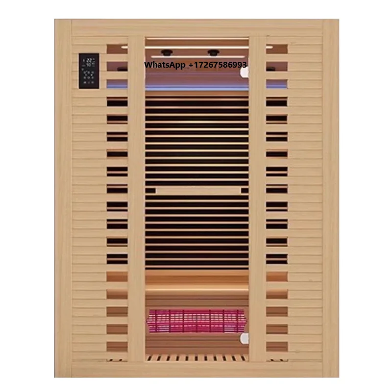 Infrared Sauna Portable Sauna Spa Tubs Sauna Rooms 1-3 Person Indoor Low EMF Heater