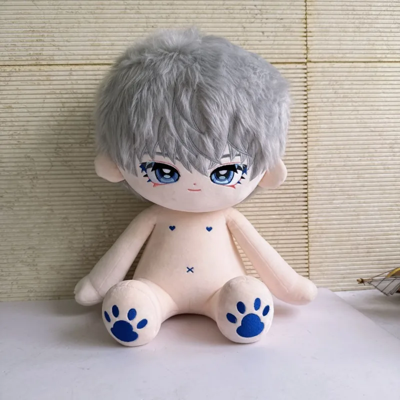 Love and Deepspace Xavier 40CM Adorable Plush Doll Body Soft Handsome Dress Up Stuffed Toy Sitting Posture Pillow Cushion