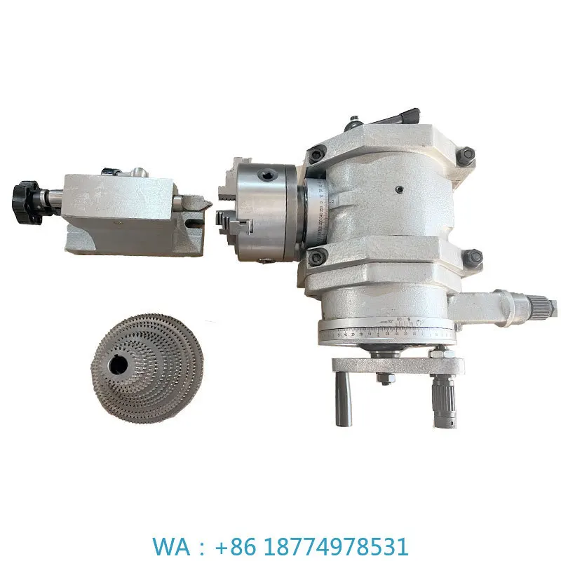 Dividing Head with Indexing Plate for Workpiece Milling and Dividing F11-160A High Accuracy Universal