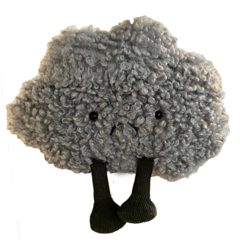Lindo estilo japonés nube oscura muñeco de peluche juguete divertido triste nube curativa clima muñeco de peluche niños compañero juguete regalo de cumpleaños