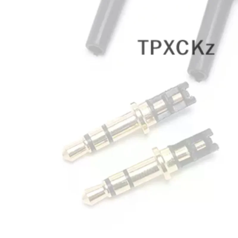 /TPz/2pcs 3.5mm stereo headset plug jack Plated 90 Degrees Audio Adaptor Connector