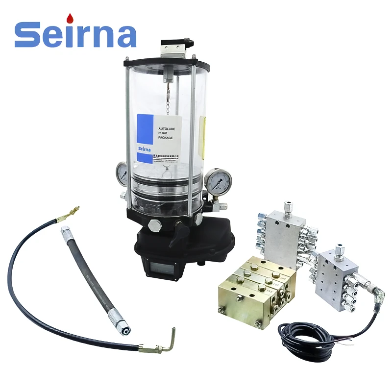 

Seirna Factory Direct Sales in China Lubrication 12V/24V/220V/110V/380V Lubrication Grease Pump Equipment