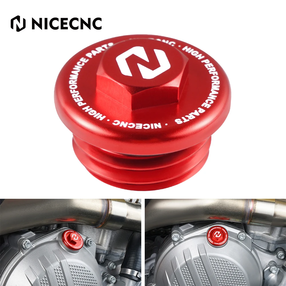 

NICECNC Oil Filler Cap Plug For GASGAS GAS GAS EX EC MC 125 150 200 250 300 250F 350F 450F 350 450 F 2021-2024 Motorcycle Parts