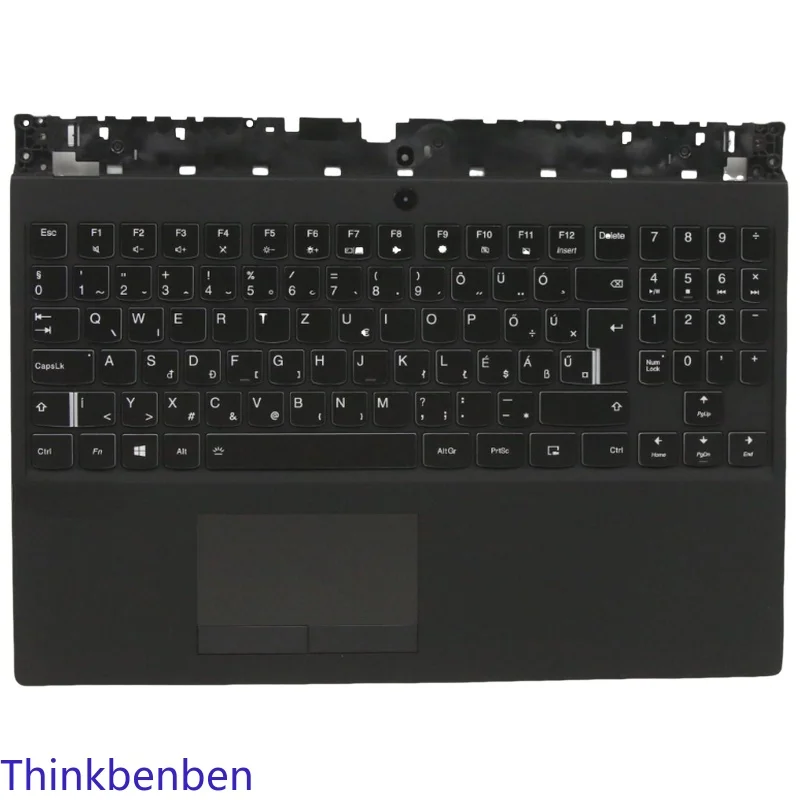 Carcasa Superior para Teclado HU Húngaro Negro, Reposamuñecas para Lenovo Legion Y530 15 15ICH Y7000 2018 1060 5CB0S91804