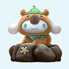 Original sanrio golfinho série bloco de construção montagem garagem kit anime caixa cega brinquedo gues caixa mistério surpresa presentes aniversário