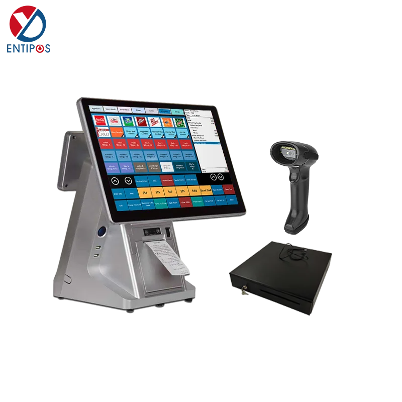 Practical Android Retail POS System With Cash Payment Ticket Machine And Cash Drawer Practical Tools For Kiosk Operations