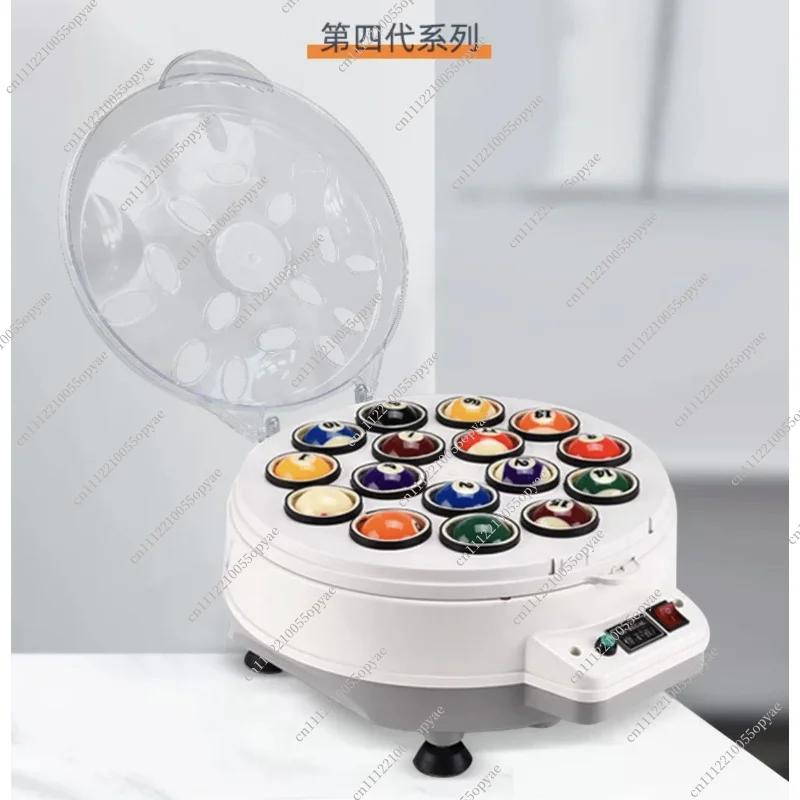 Automatic Billiard Ball Cleaning Machine for Pool Snooker 8 Ball Efficient Table Ball Washer Polisher