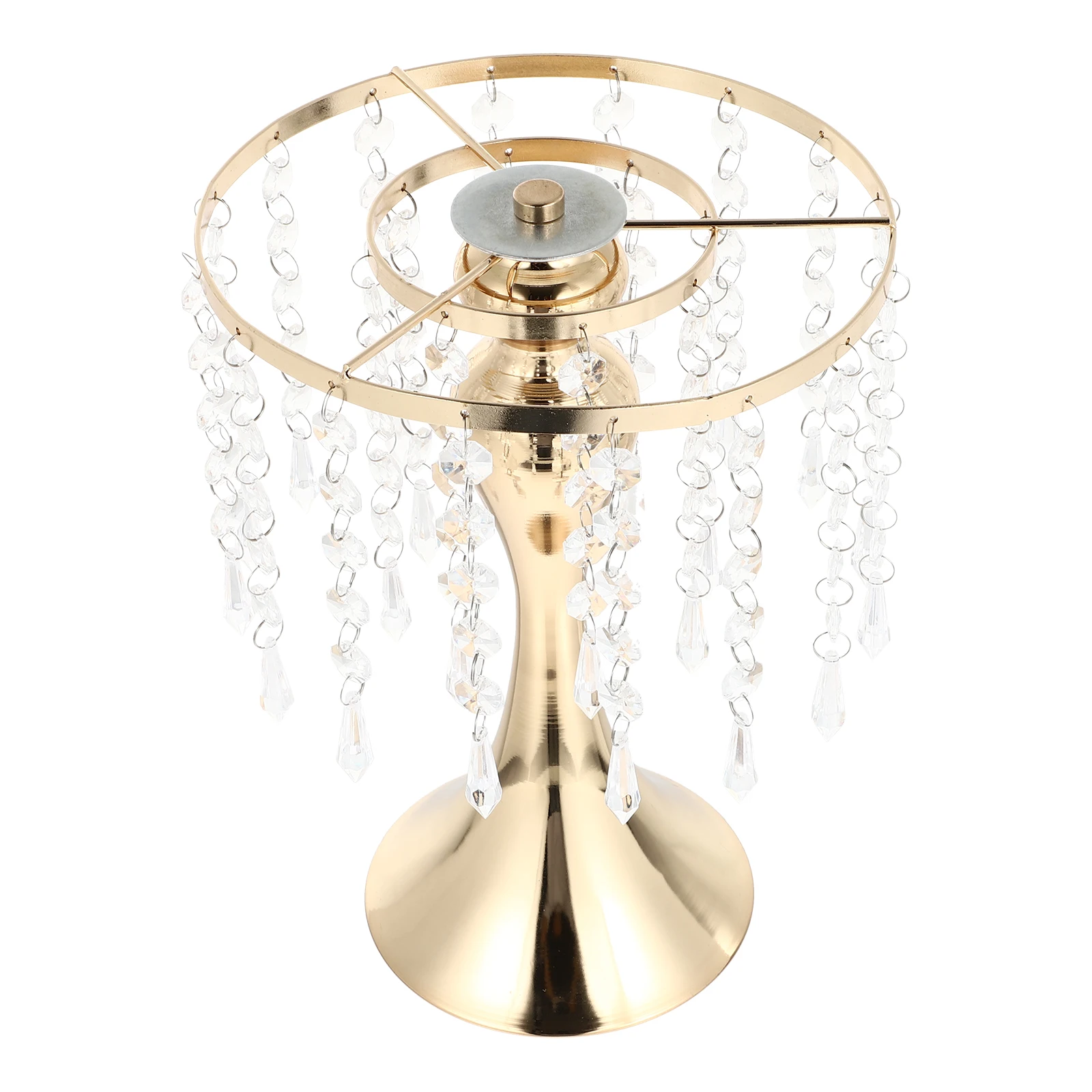 

Decorative Holder Wedding Candleholder Party Candlestick Flower Rack Adorn Stand Iron Plastic Decoration