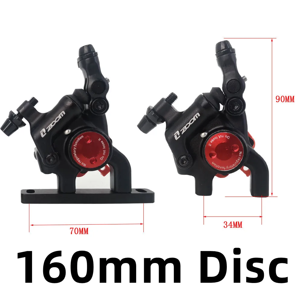 ZOOM جديد الصحن الهيدروليكي الفرامل HB105 ل الطريق دراجة النفط 140/160 مللي متر الدوار الجبهة الخلفية خط سحب مكبح قرصي الفرجار دراجة أجزاء