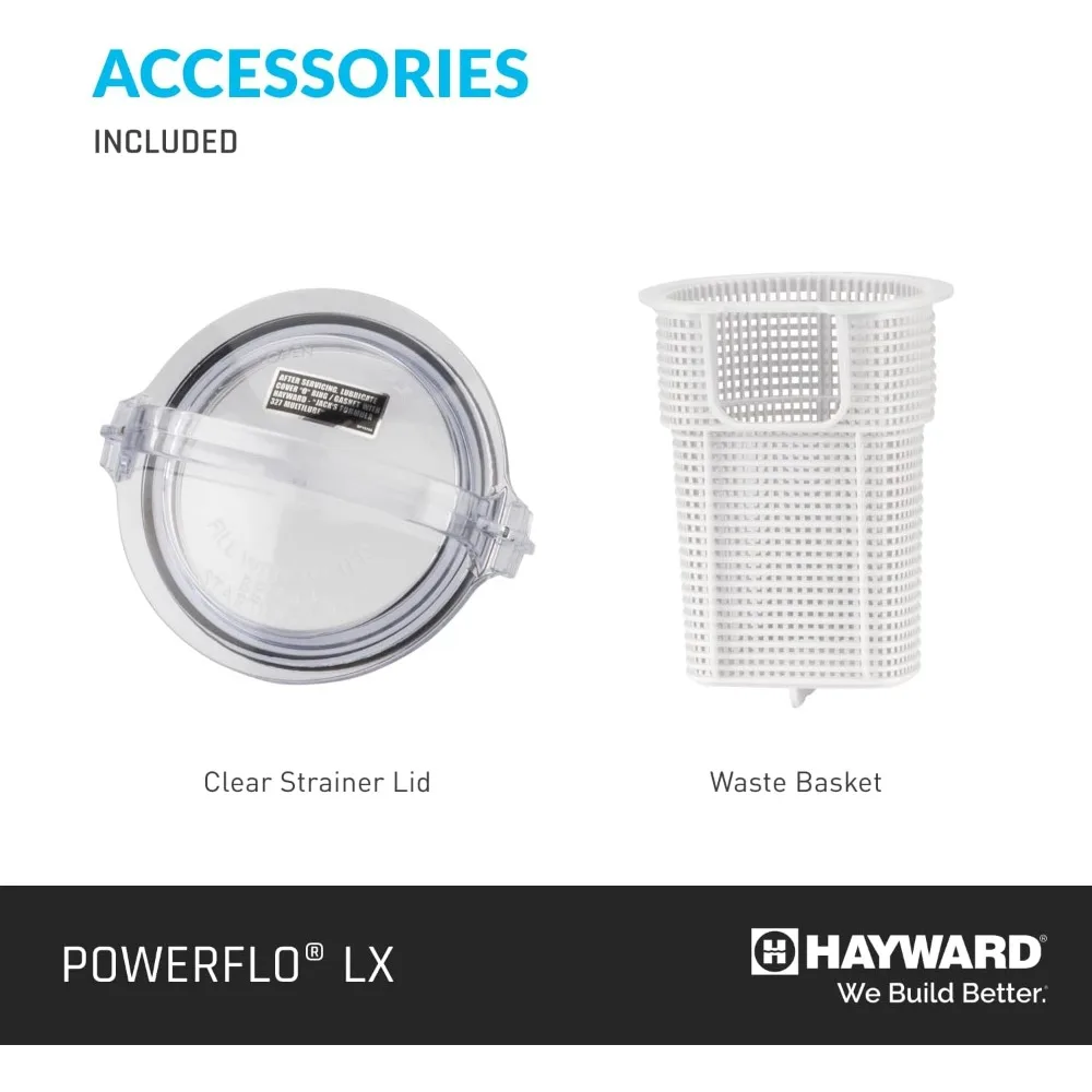 W3SP1580 Power Flo Pool Pump, 1 HP